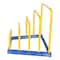 Vestil Variable Height Sheet Rack Knock Down Blue Powder Coat Steel VHSR-4BA-KD - alternate 2
